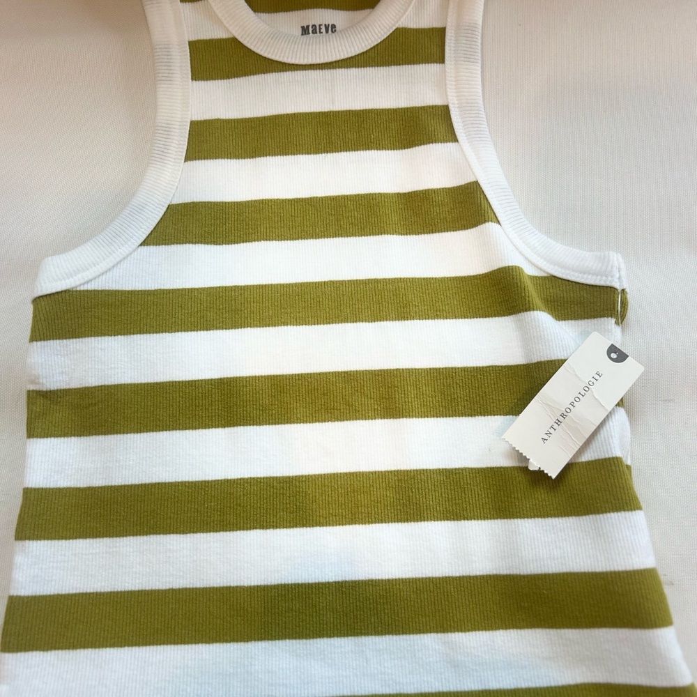 Anthropologie striped tank top